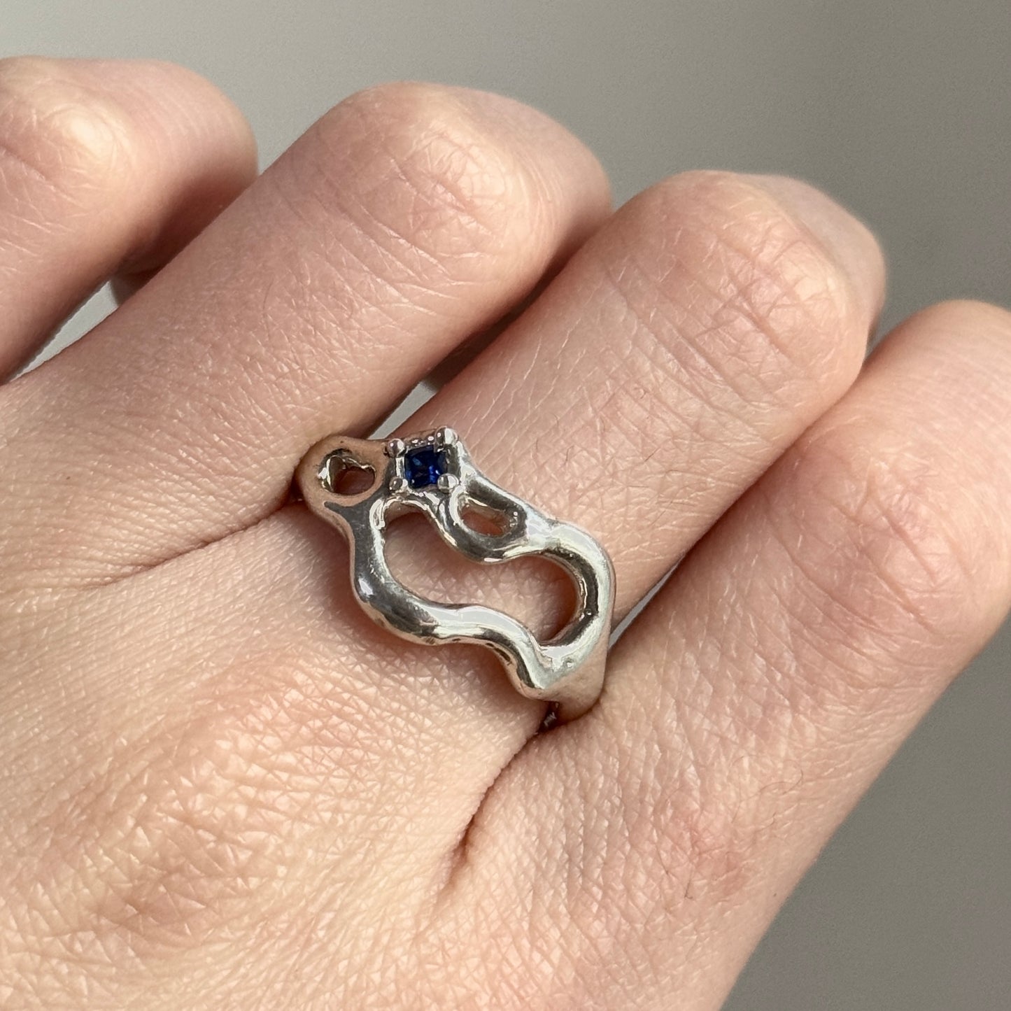 Flow - Ring Made to Order sterling silver