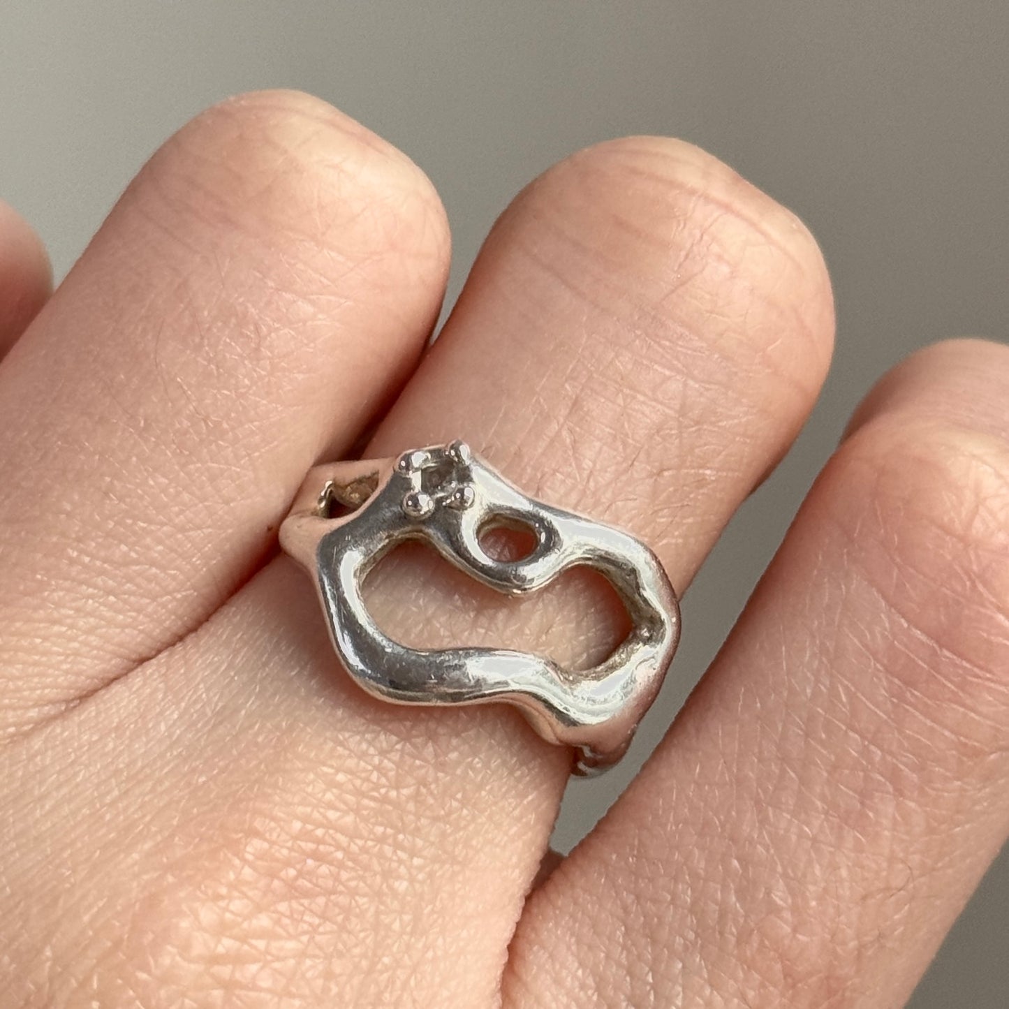 Flow - Ring Made to Order sterling silver