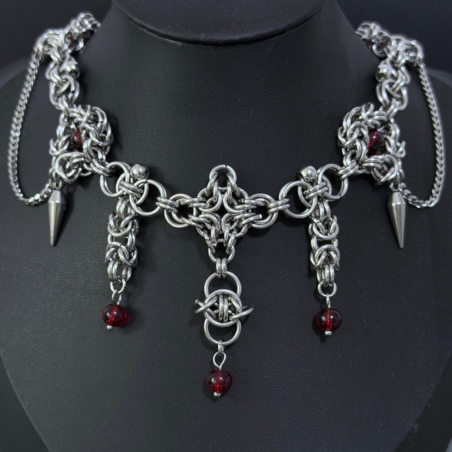 Vesper Necklace Red