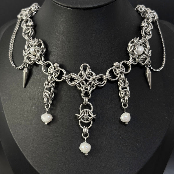 Vesper Necklace Pearl