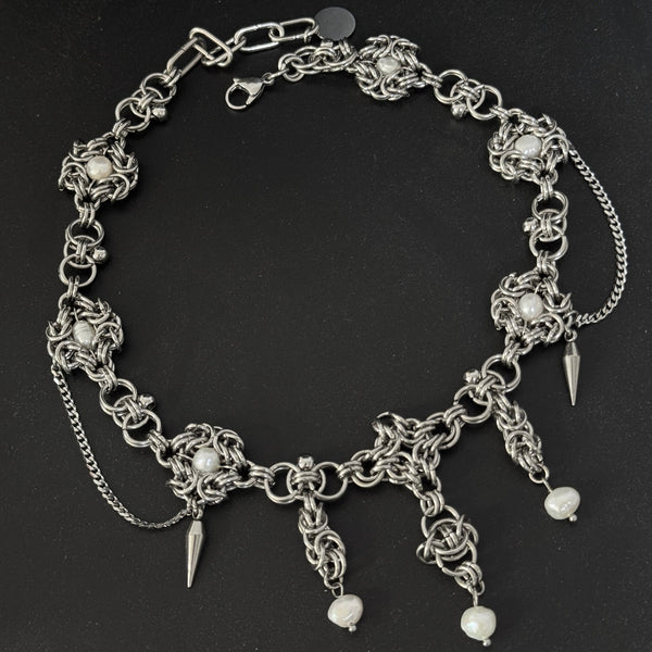 Vesper Necklace Pearl 3