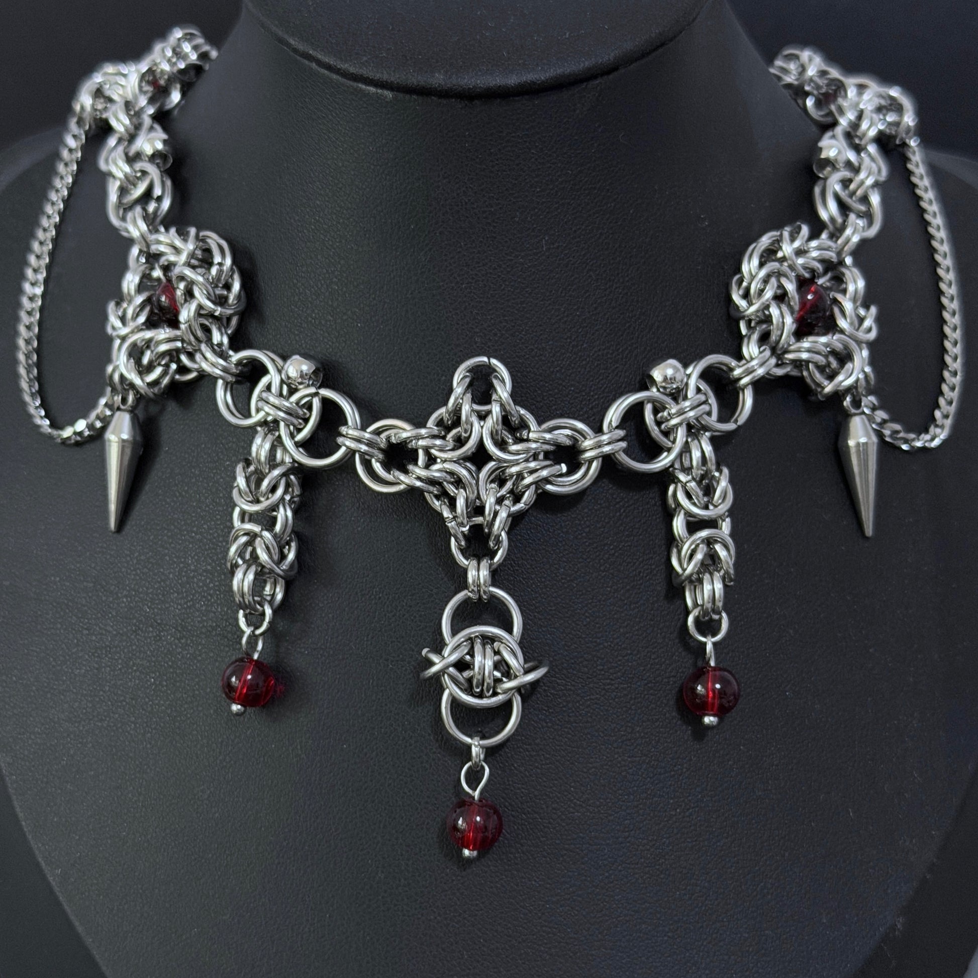 Vesper Necklace Red